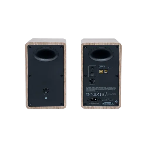 רמקולים מדפיים EDIFIER M60 - DT Bluetooth Bookshelf Speaker HiRes(oak) EDF100074c