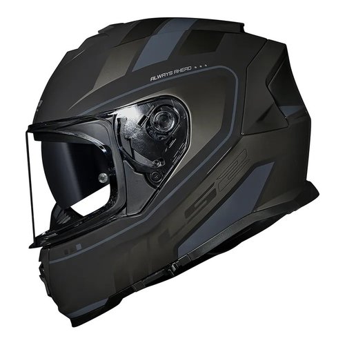 קסדת אל אס 2 סטורם 2 שחור / אפור -  LS2 FF800 STORM2
