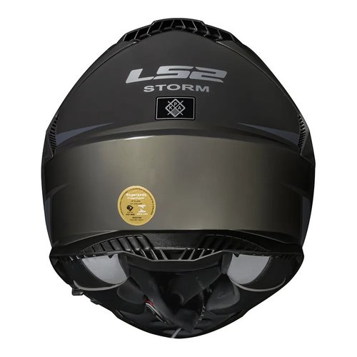 קסדת אל אס 2 סטורם 2 שחור / אפור -  LS2 FF800 STORM2