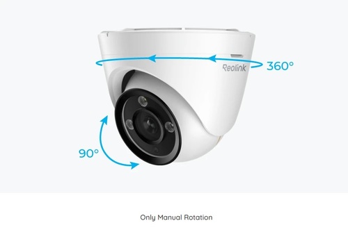 מצלמת אבטחה PoE 12MP  עם ראיית לילה צבעונית - Reolink P344