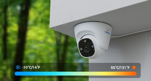 מצלמת אבטחה PoE 12MP  עם ראיית לילה צבעונית - Reolink P344
