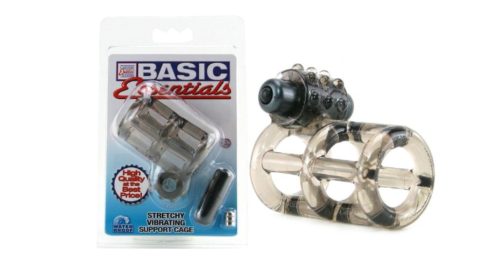 טבעת רטט שרוול כלוב לעינוג הדגדגן ועיבוי איבר המין | Calex