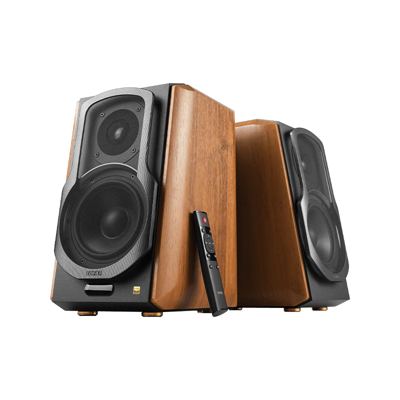 רמקולים מדפיים Edifier S1000MKII - Powered Bookshelf Speakers (brown) EDFS1000MKIIbr