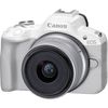 מצלמה Canon EOS R50 kit 18-45mm (White) יבואן רשמי