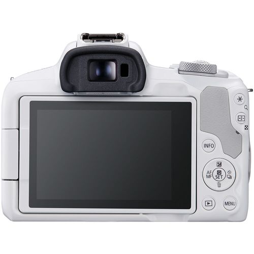 מצלמה Canon EOS R50 kit 18-45mm (White) יבואן רשמי
