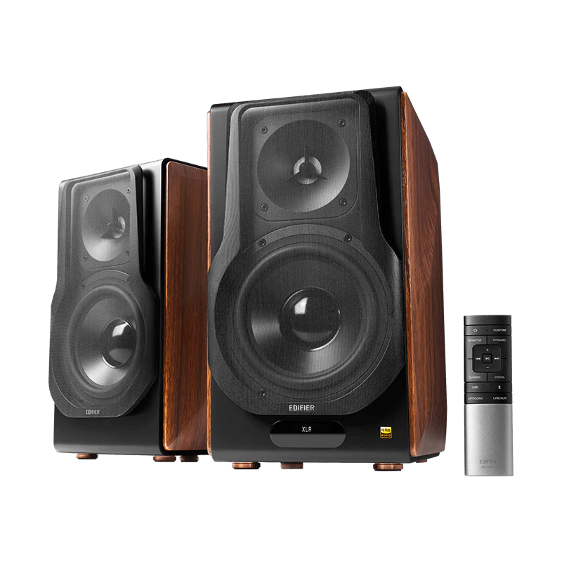 רמקולים מדפיים Edifier S3000MKII - Premium 2.0 Speaker System (brown) EDF100078br
