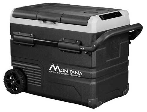מקרר לרכב 45 ליטר טרולי עם גלגלים Montana