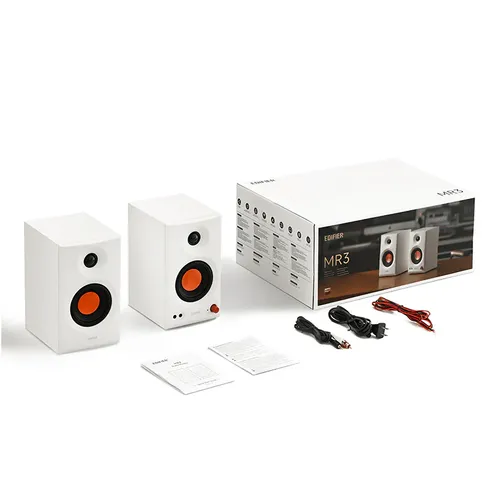 רמקול מוניטור Edifier MR3 - Bluetooth Monitor Speaker (White) EDF100081w