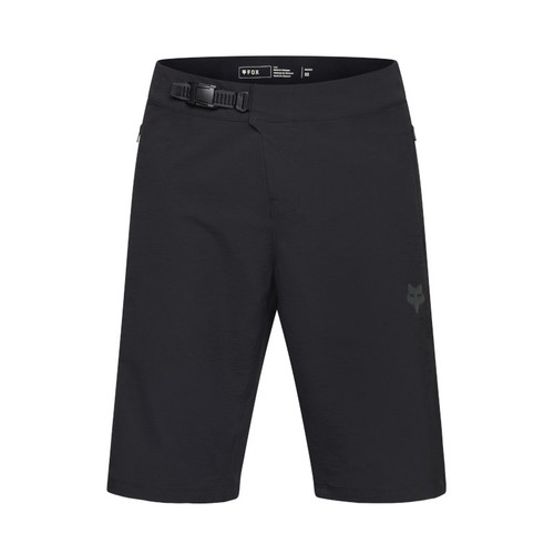 מכנס רכיבה קצר פוקס שחור עם ריפוד פריק - FOX RACING RANGER SHORT W/LINER V25