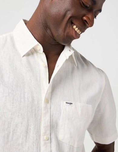 חולצה מכופתרת רנגלר Wrangler 1 PKT SHIRT | גברים 