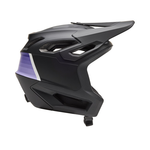 קסדת אופניים פוקס דרופריים שחור / סגול  - FOX DROPFRAME PRO GRID HELMET V25
