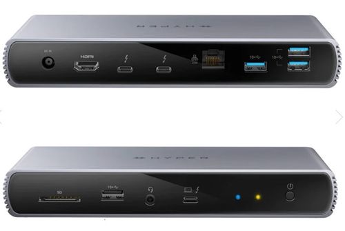 תחנת עגינה USB-C Thunderbolt 4 עבור MAC/PC/Chromebook דגם HDTB4D