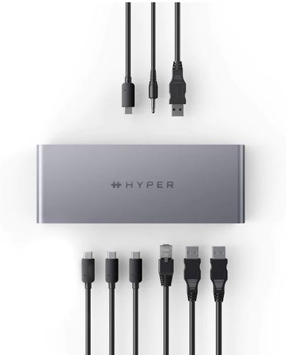 תחנת עגינה USB-C Thunderbolt 4 עבור MAC/PC/Chromebook דגם HDTB4D