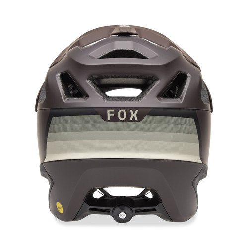 קסדת אופניים פוקס דרופריים חום  - FOX DROPFRAME PRO GRID HELMET V25