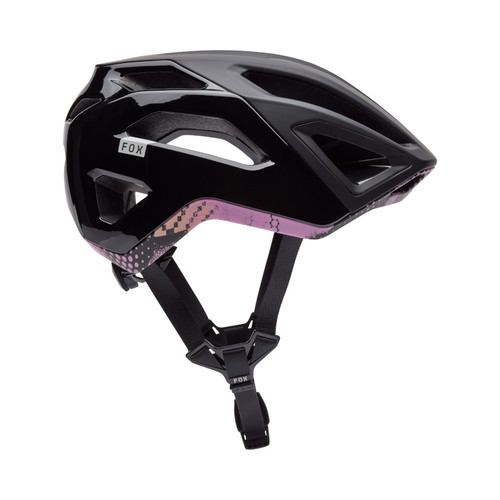 קסדת קרוס קאנטרי לאופניים פוקס שחור / ורוד - FOX CROSSFRAME PRO PULSE MIPS V25