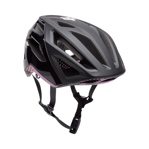 קסדת קרוס קאנטרי לאופניים פוקס שחור / ורוד - FOX CROSSFRAME PRO PULSE MIPS V25