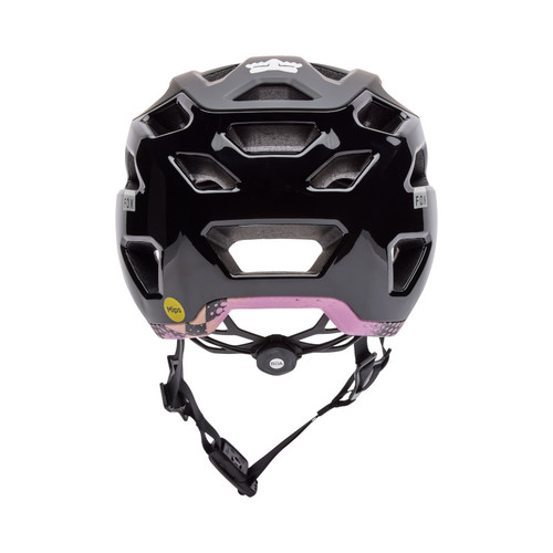 קסדת קרוס קאנטרי לאופניים פוקס שחור / ורוד - FOX CROSSFRAME PRO PULSE MIPS V25