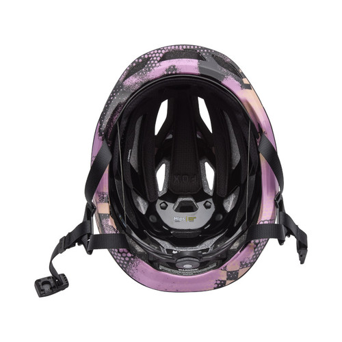 קסדת קרוס קאנטרי לאופניים פוקס שחור / ורוד - FOX CROSSFRAME PRO PULSE MIPS V25
