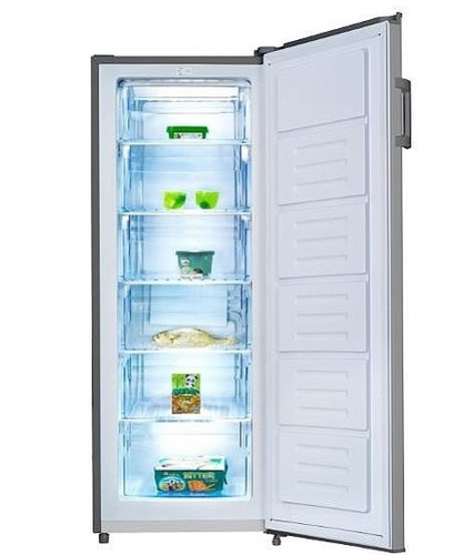 מקפיא 6 מגירות DE-FROST לוקסור DF-226 INOX כסוף
