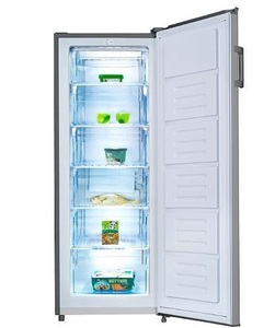 מקפיא 6 מגירות DE-FROST לוקסור DF-226 INOX כסוף
