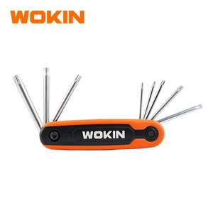 סט 8 מפתחות טורקס מתקפלים WOKIN - 208808