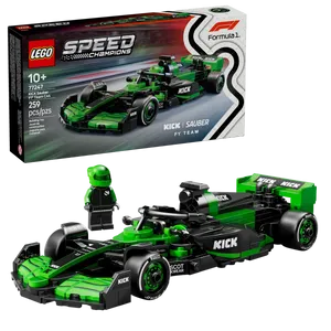 לגו Speed Champions – מכונית מרוץ KICK Sauber F1® Team C44 (77247) LEGO