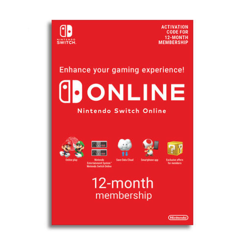 Nintendo Switch 12 Months Online + Tetris נינטנדו