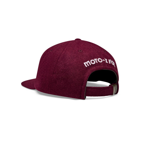 כובע פוקס בורדו - FOX BIG F WOOL ADJSUTABLE HAT V25
