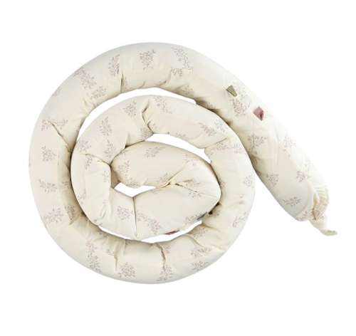 נחשוש - לתינוק  100% כותנה - שמנת מודפס