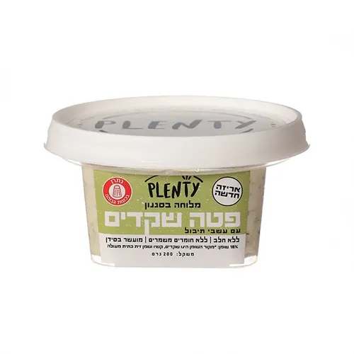 פטה שקדים עם עשבי תיבול 200 גרם פלנטי