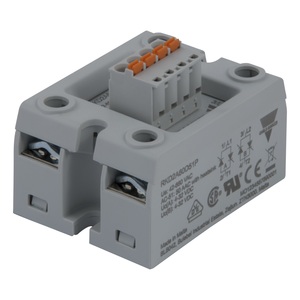 RKD2 – ממסר אלקטרוני חד-פאזי כפול עד 75A/P, עם LED ומכסה הגנה