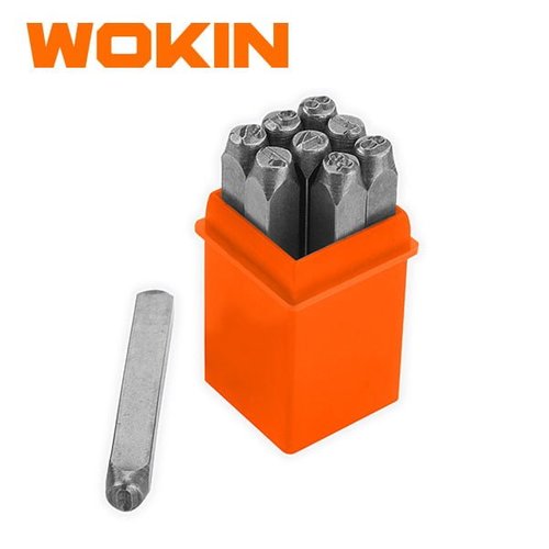 סט מספרים מוטבע (אגרופנים) WOKIN - 257203