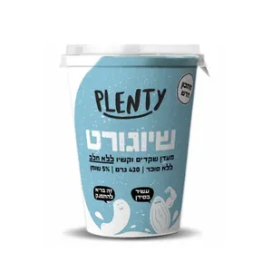שיוגורט מעדן ללא חלב 430 גרם פלנטי