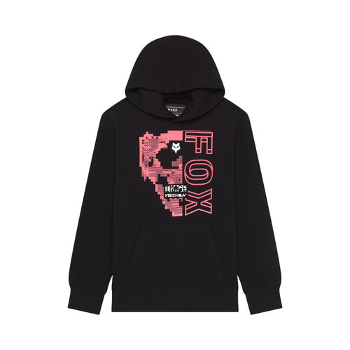 פליז' ילדים שחור - YOUTH IMAGE SKULL FLEECE PO