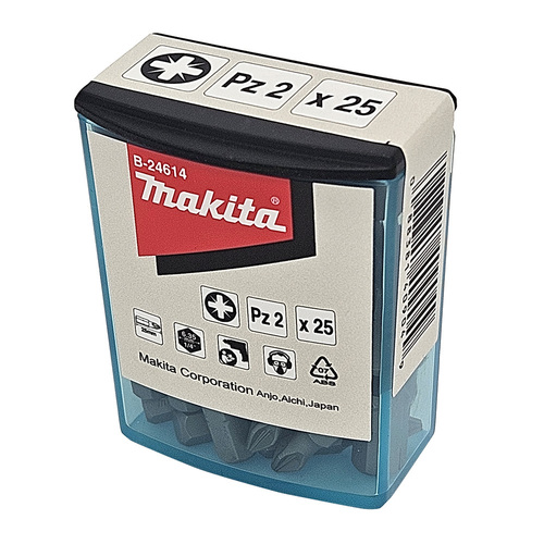 מארז ביטים PZ2 25 MAKITA