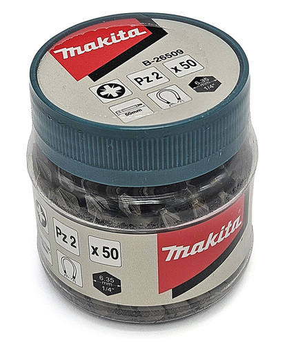 מארז ביטים מגנטים PZ2 50 MAKITA