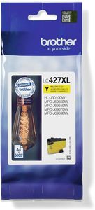 ראש דיו צהוב מקורי Brother LC427 XL Y