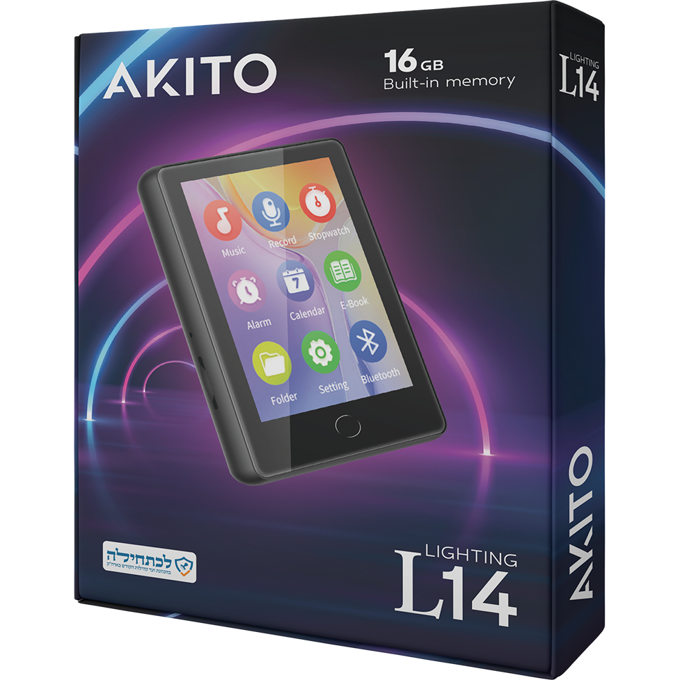 נגן MP3 אקיטו AKITO L14 | 16 GB L14