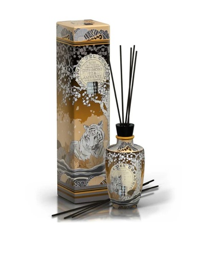 מפיץ ריח לבית Rudy Profumi The Brave Tiger Room Diffuser + Sticks 300 ml  
