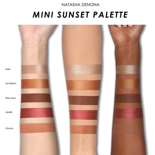 פלט צלליות נטשה דנונה Natasha Denona Mini Sunset Palette 4g