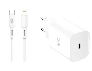 מטען קיר מהיר CYHPD20W-L PLUS 20W עם יציאת PD + כבל Lightning/אייפון