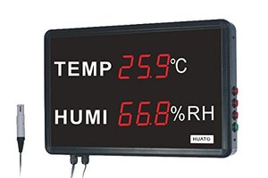 תצוגת לחות וטמפרטורה HE218/230A
