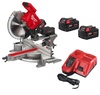 מסור פנדל "12 נטען 18V כולל 2 סוללות 5AH מבית MILWAUKEE 