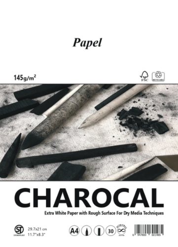 בלוק פחם A4 CHAROCAL