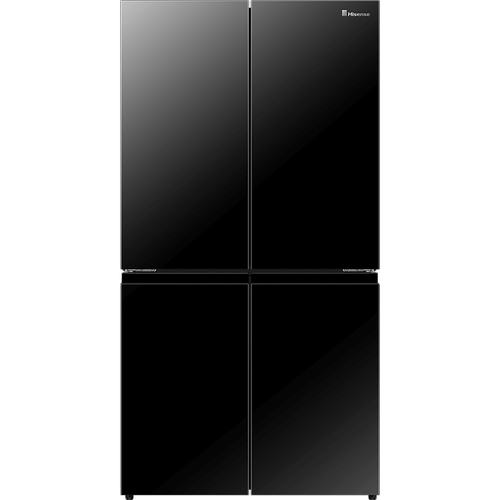 מקרר ‏מקפיא תחתון Hisense RQ72BGK ‏609 ‏ליטר זכוכית שחורה