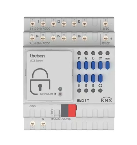 KNX כניסות בינאריות