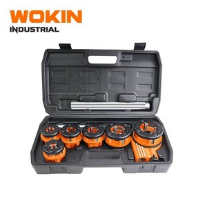סט 9 כלי הברגה לצינור ידני WOKIN - 331009