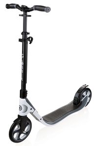 קורקינט מתקפל לנוער ומבוגרים One NL 205 עד משקל 100 ק"ג - שחור/לבן