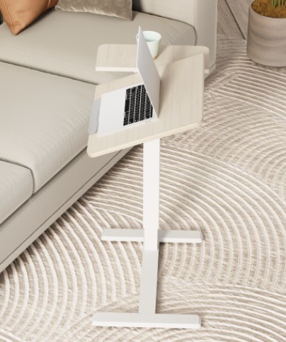 שולחן צד מתכוונן גלגלים נסתרים Lumi FMT02-3