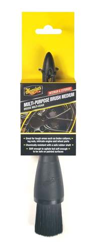 ‏מברשת ניקוי עגולה | ‏Meguiar's X210500 Multi-Purpose Brush Medium